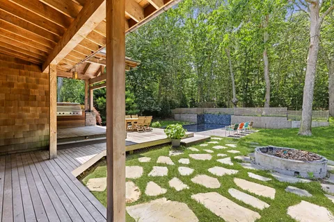 a view of swimming pool with a patio