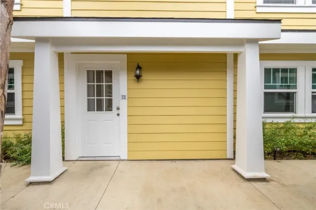 a view of front door of a house