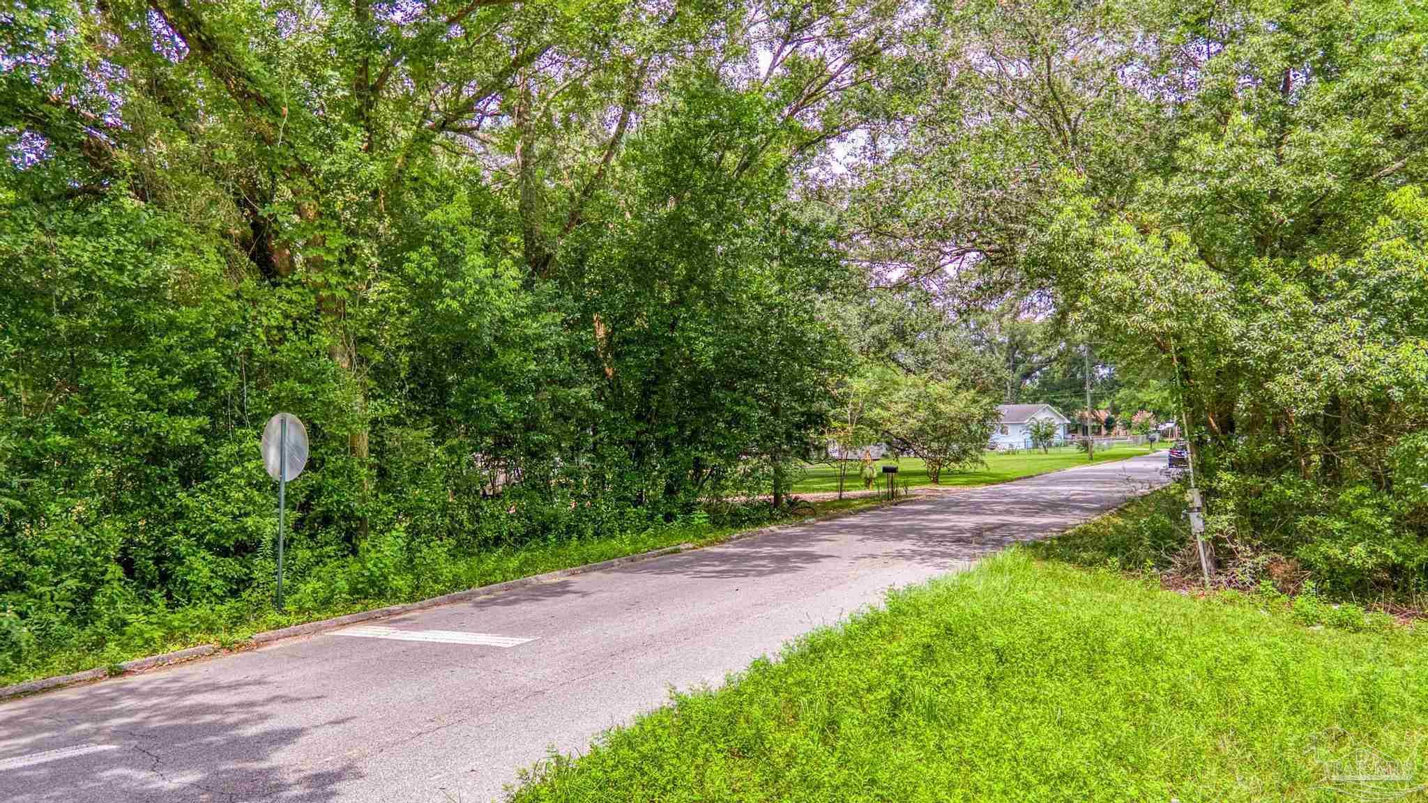 2345 Pompano Street Cantonment, FL 32533 - Photo 48 of 48 a view of a yard with plants and large trees