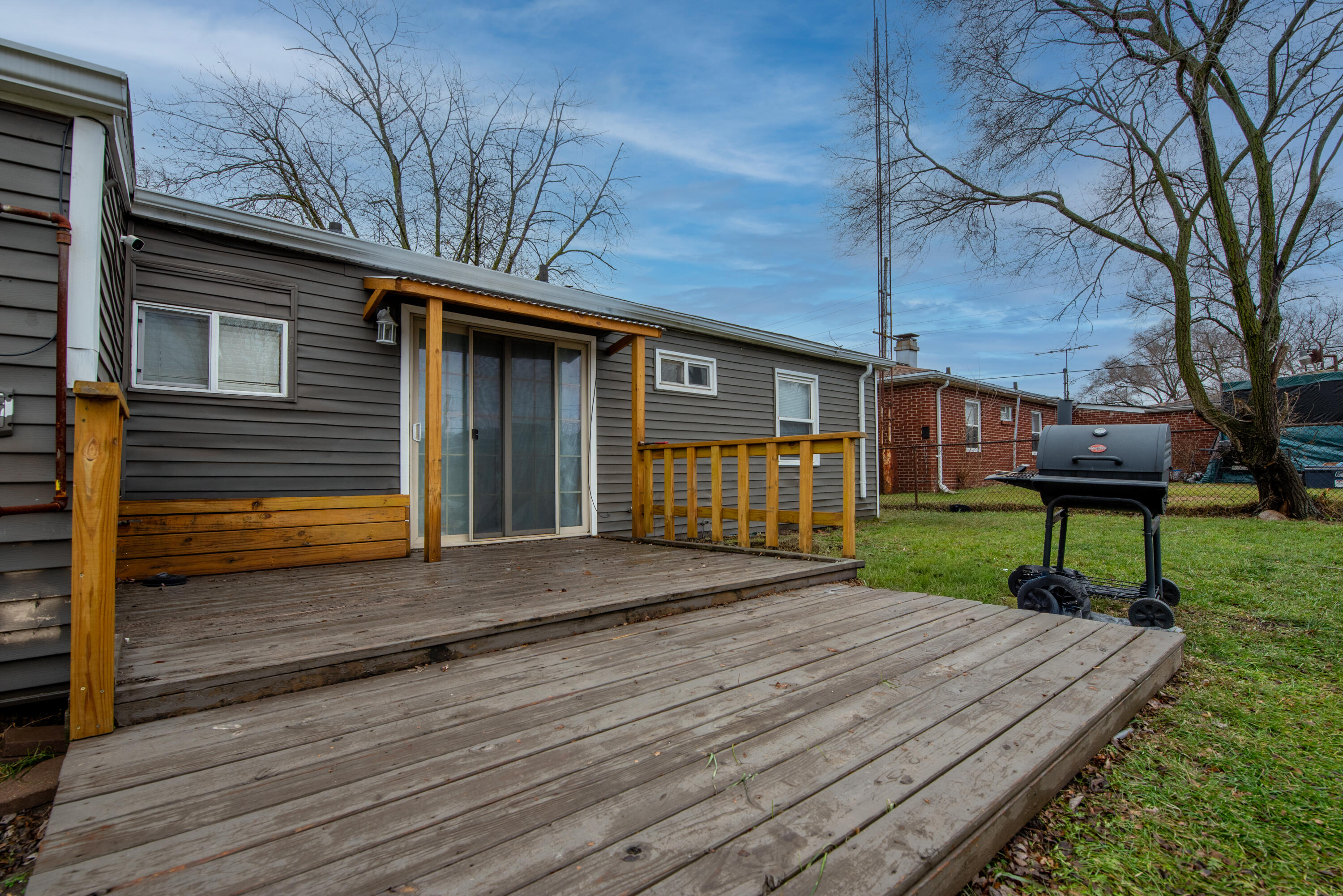 2080 Wright Street Gary, IN 46404 - Photo 20 of 20 a view of a backyard with a sitting area