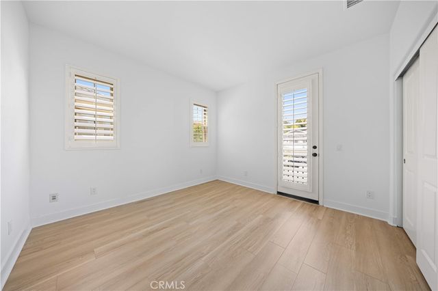 wooden floor in an empty room