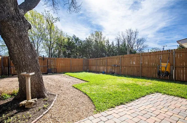a view of a house with a patio