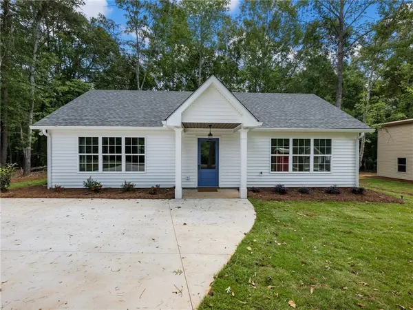 a house with a yard