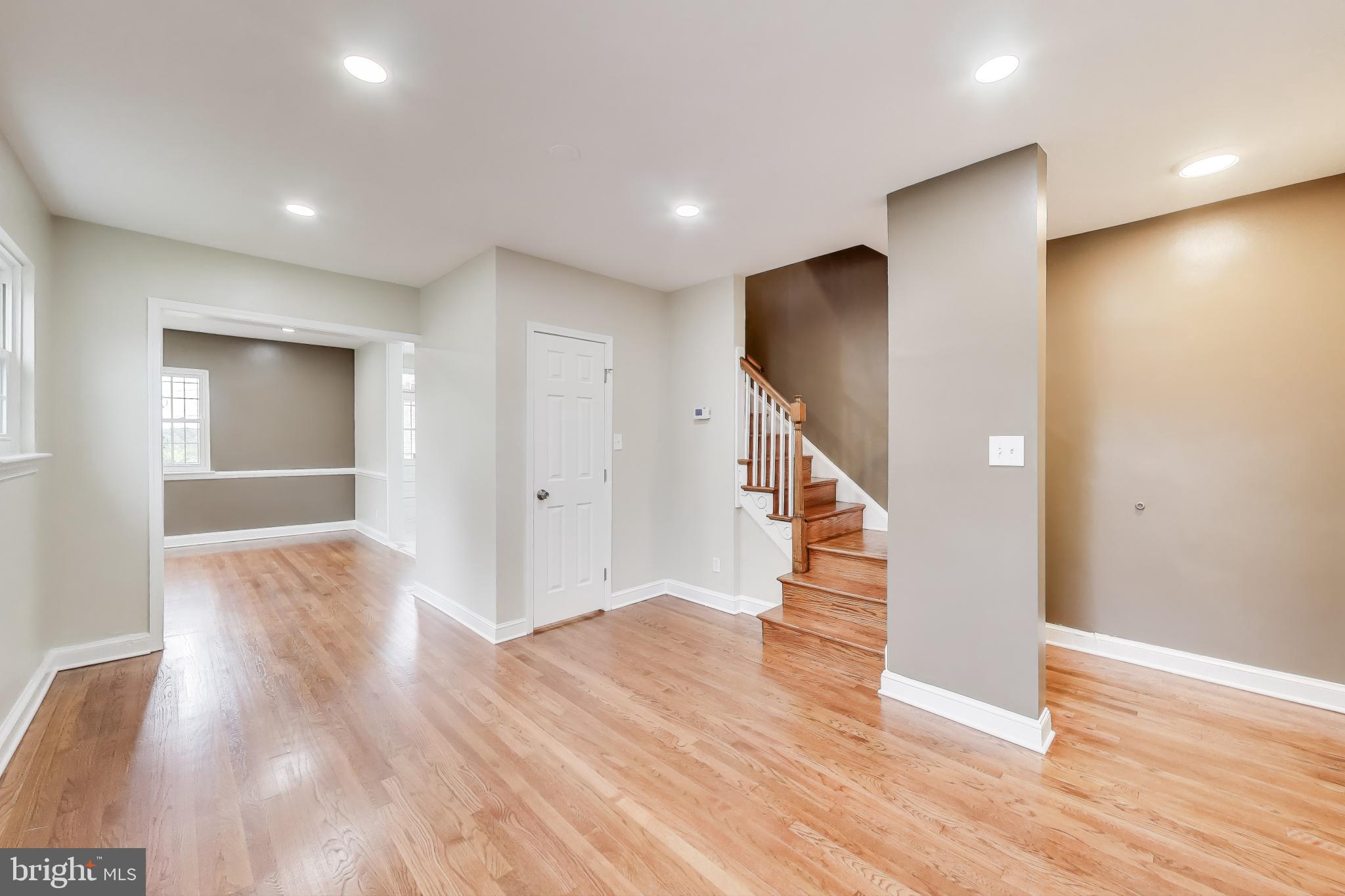1700 Fort Davis Street Southeast Washington, DC 20020 - Photo 11 of 56 Foyer, Living Rm, Stairwell, Half Bath, Dining Rm