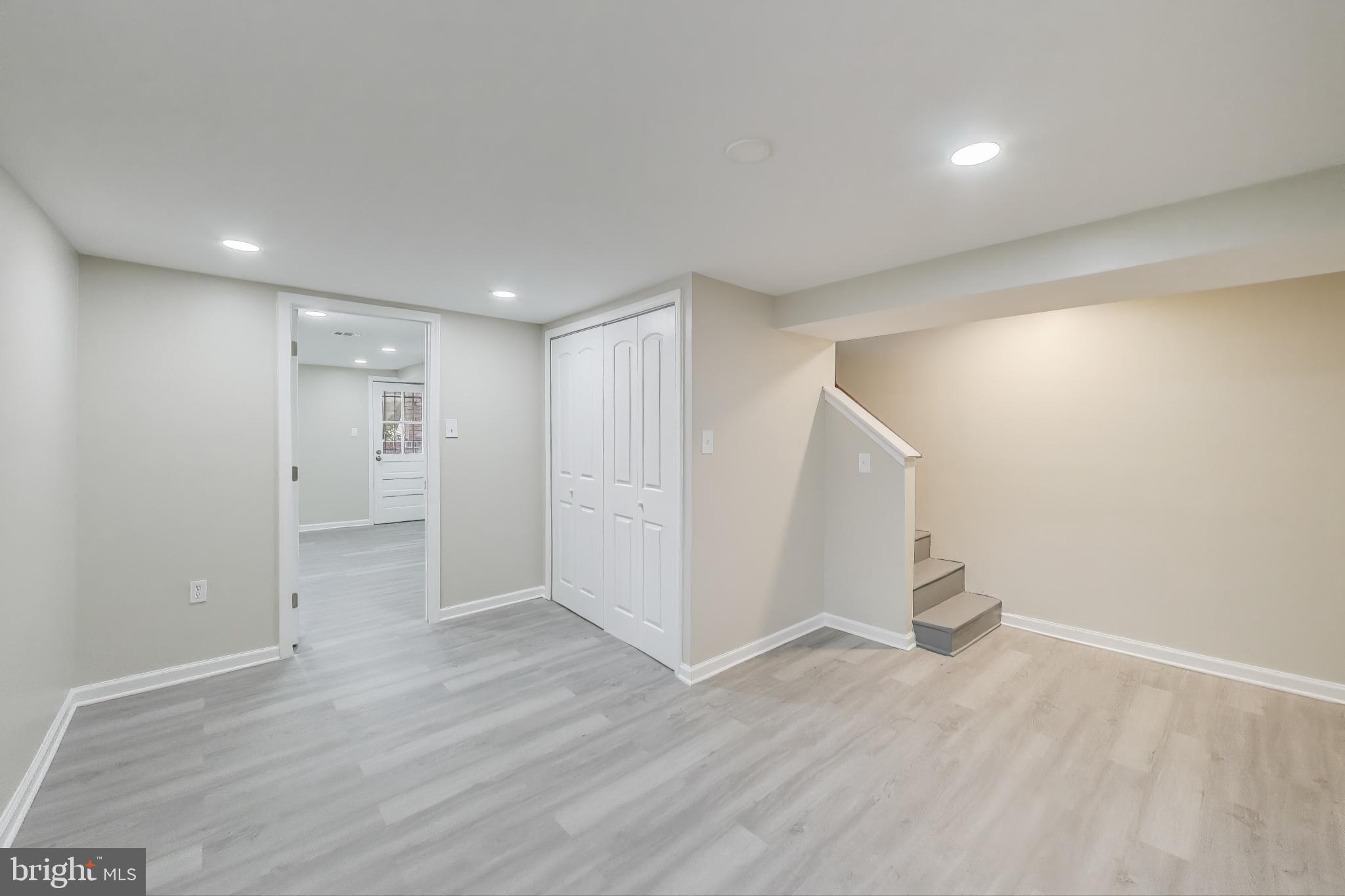 1700 Fort Davis Street Southeast Washington, DC 20020 - Photo 27 of 56 Bsmt Rec. Rm, Laundry Closet, Access to Flex Space