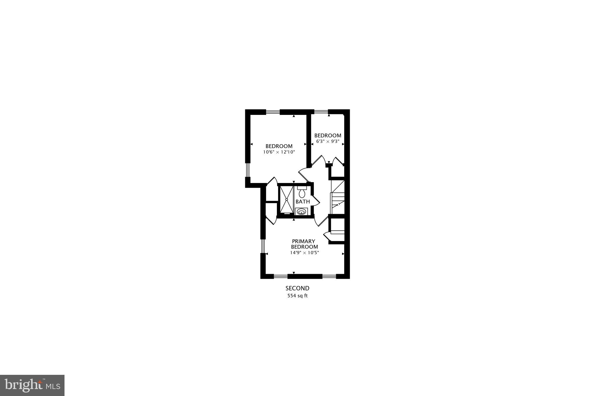1700 Fort Davis Street Southeast Washington, DC 20020 - Photo 55 of 56 Floor Plan - 2nd Level