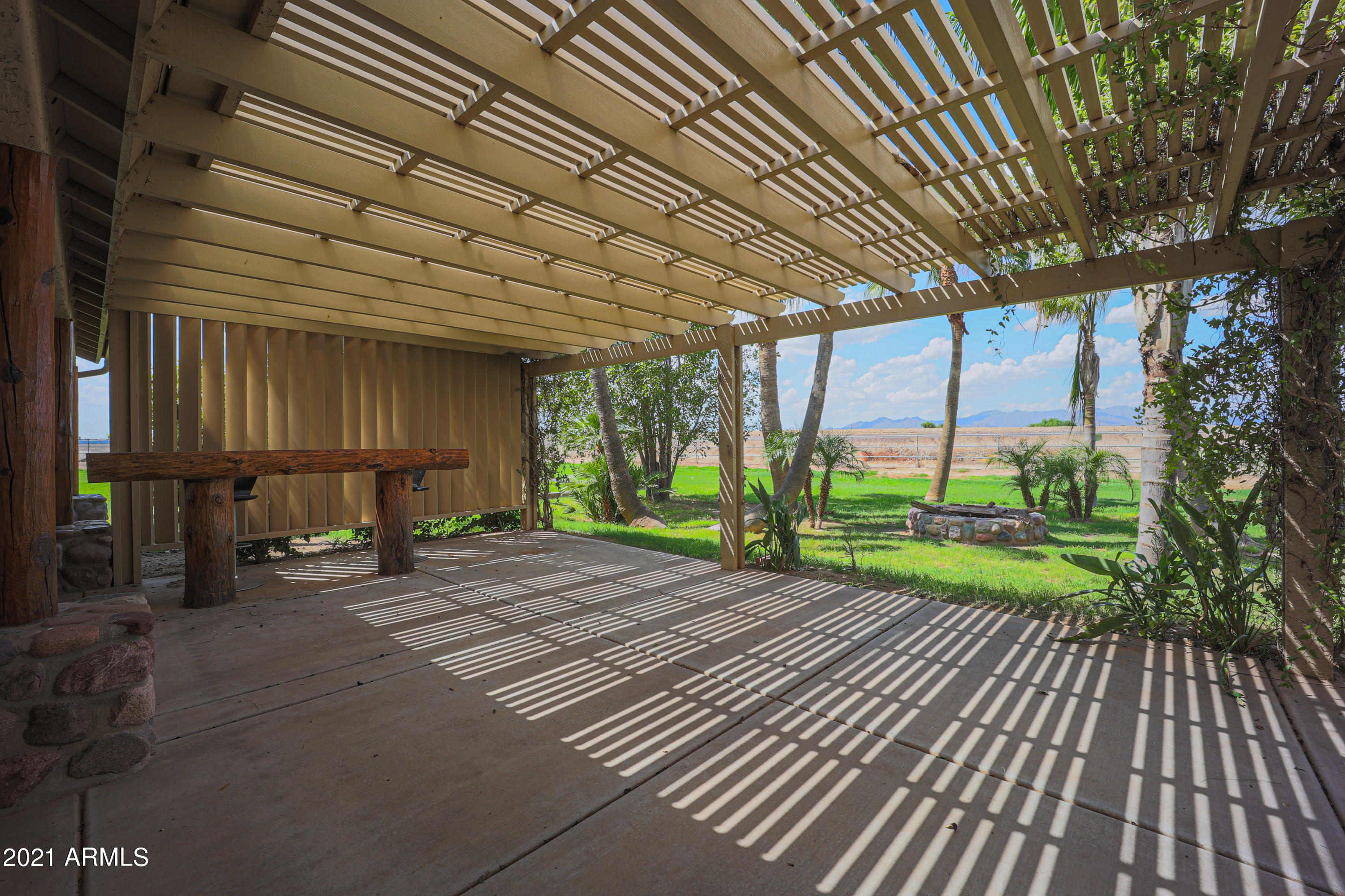 22834 Shumway Farm Road Buckeye, AZ 85326 - Photo 34 of 47 Covered Back Patio