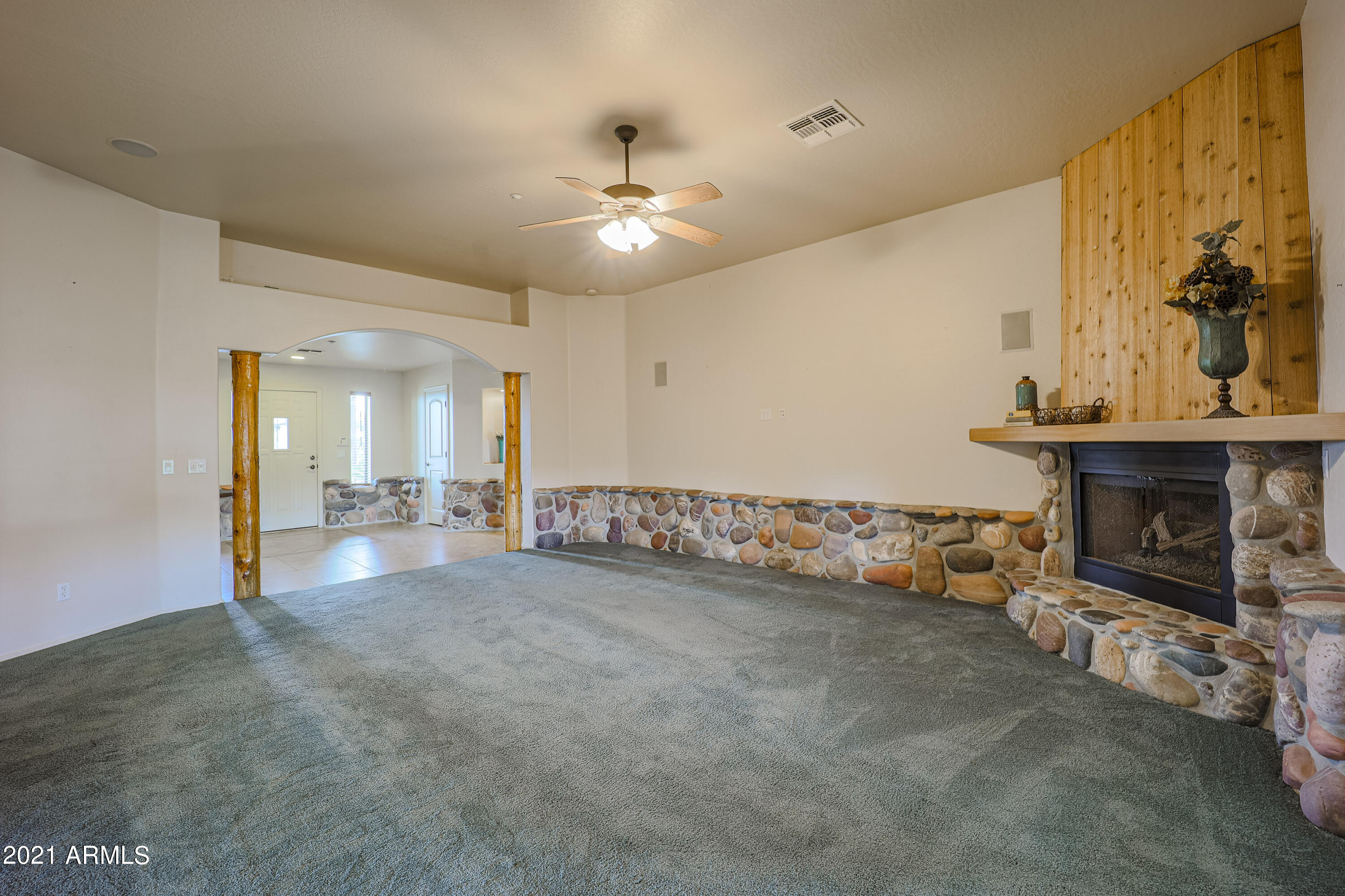 22834 Shumway Farm Road Buckeye, AZ 85326 - Photo 10 of 47 Fireplace