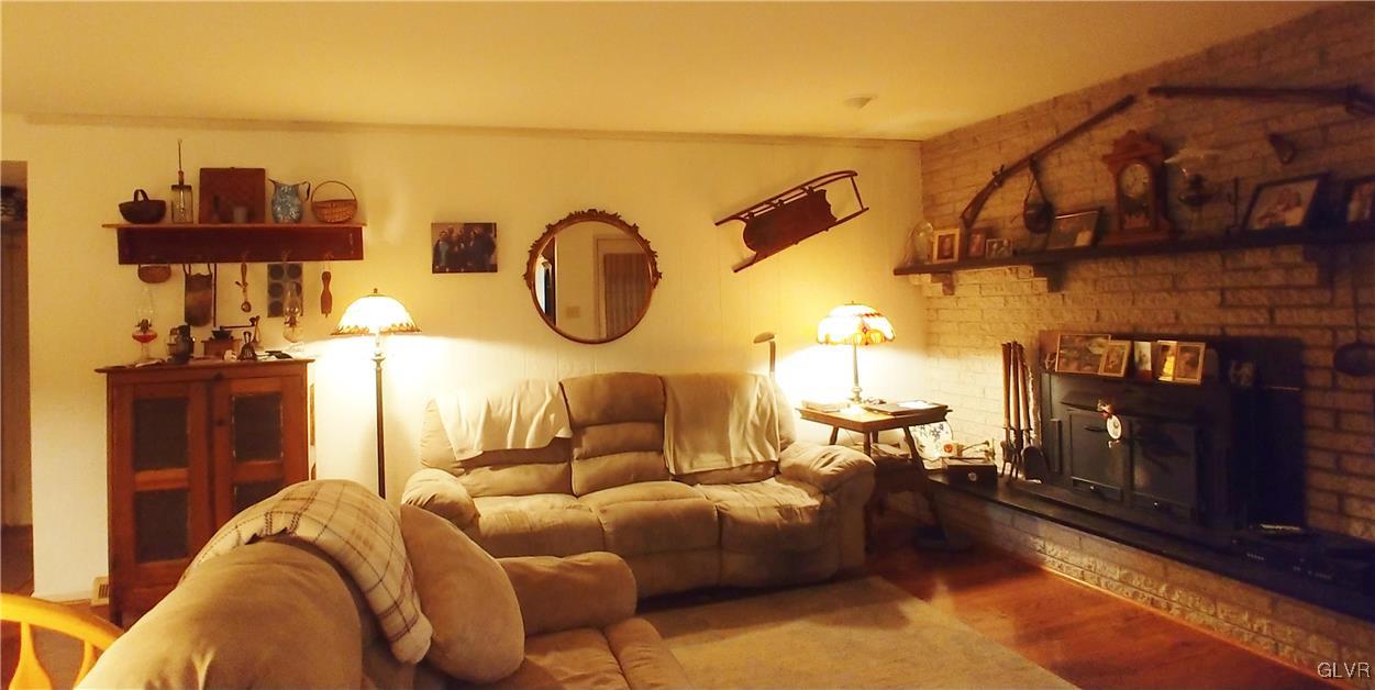 213 Rutt Road Bangor, PA 18013 - Photo 5 of 21 Living room with wood stove.