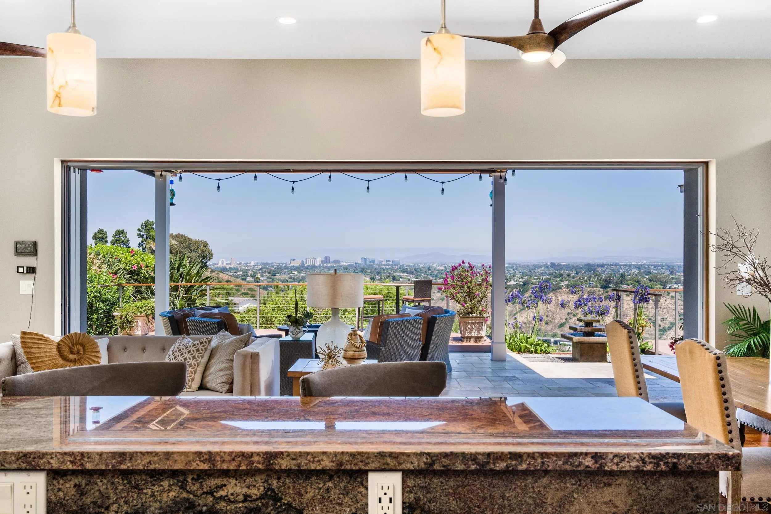5785 Soledad Mountain Road La Jolla, CA 92037 - Photo 15 of 50 a living room with large window