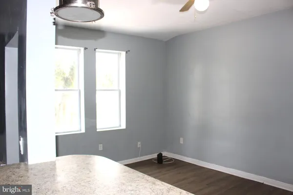 a view of a window in a room