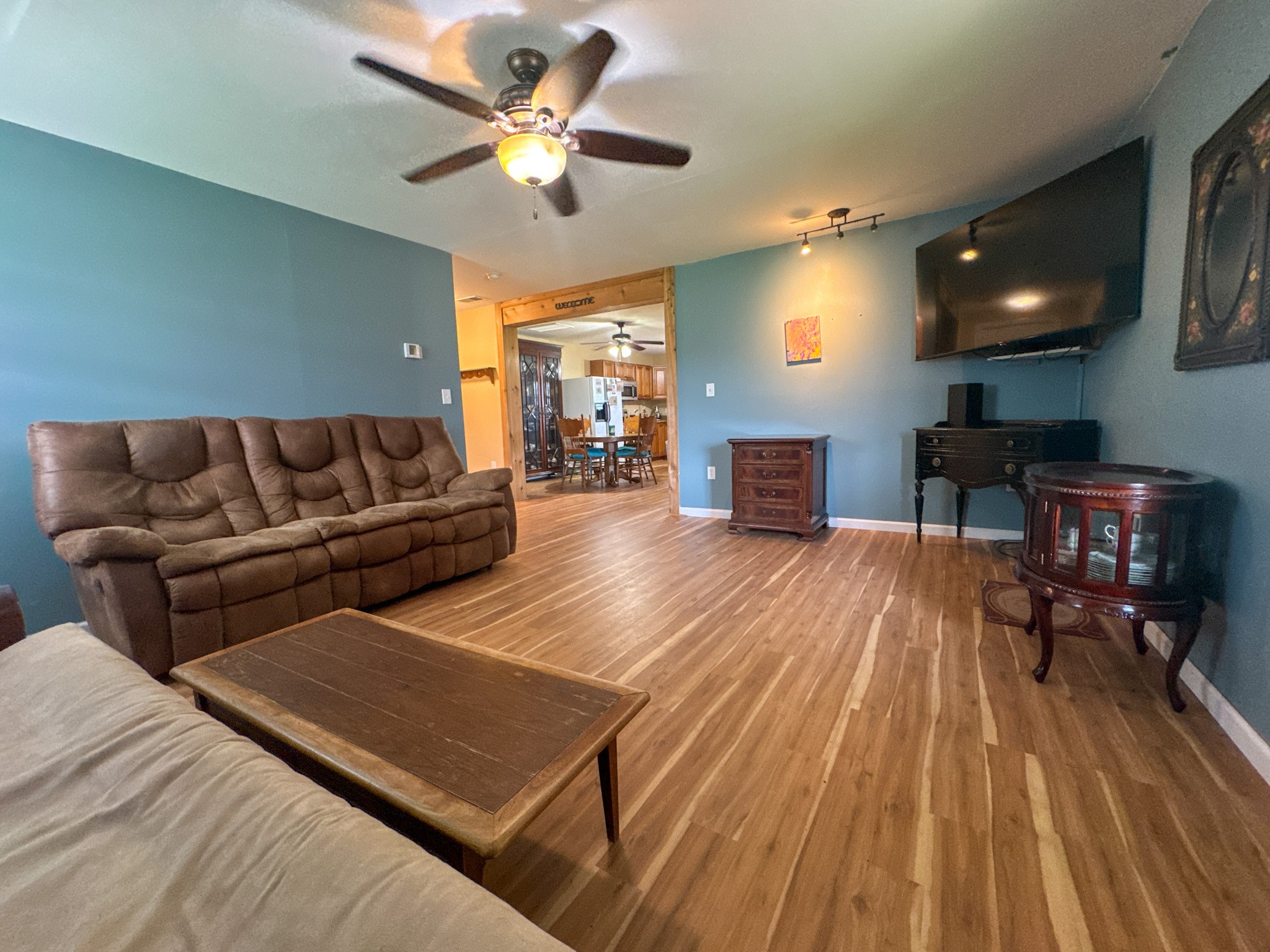 4791 Guys Chewalla Road Ramer, TN 38367 - Photo 26 of 77 a living room with furniture and a fireplace