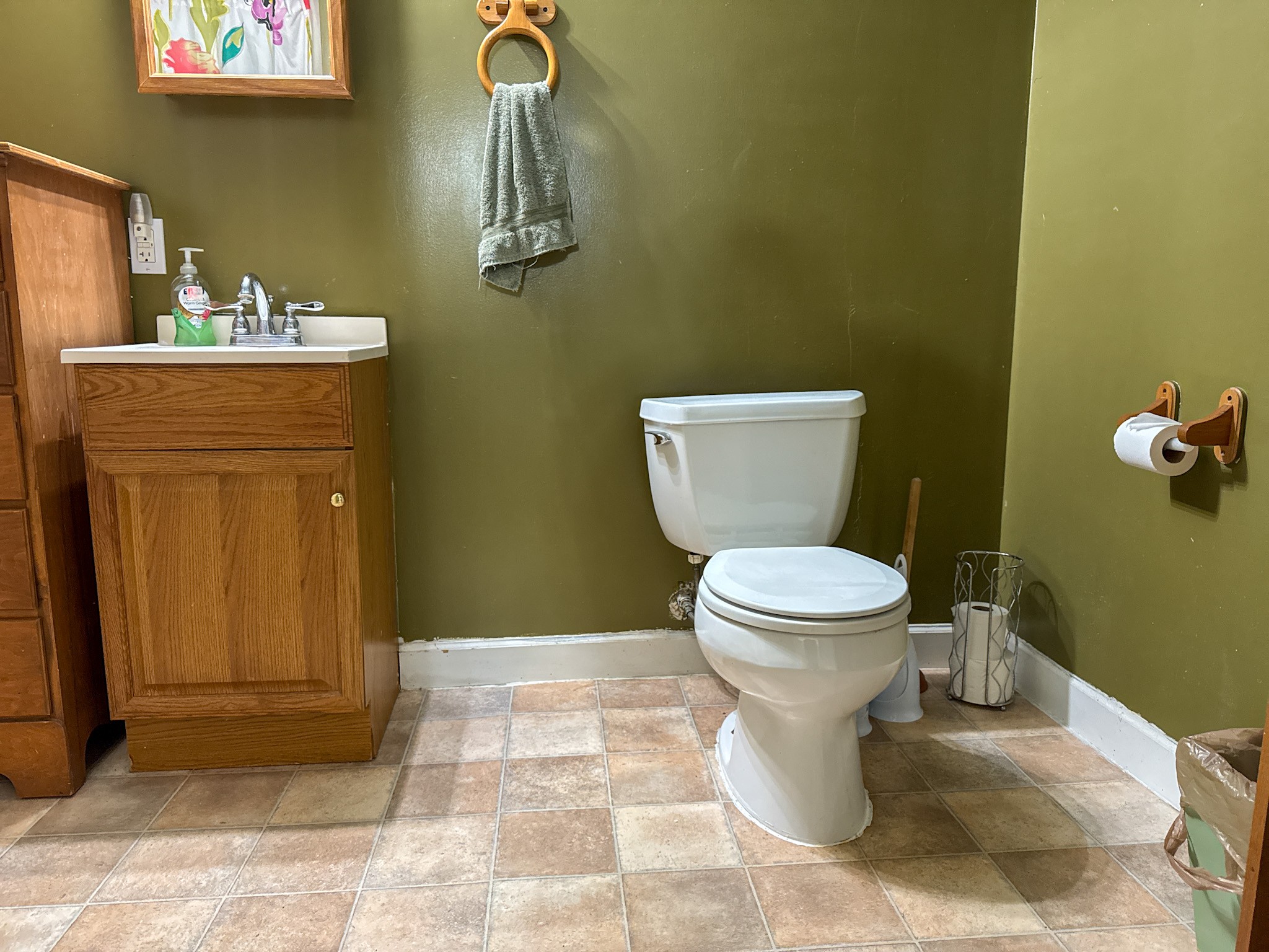 4791 Guys Chewalla Road Ramer, TN 38367 - Photo 30 of 77 a bathroom with a toilet and a sink