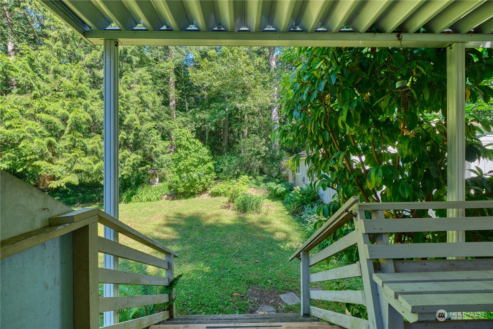 1721 Benson Road, Unit 119 Point Roberts, WA 98281 - Photo 16 of 24 a view of a yard with plants