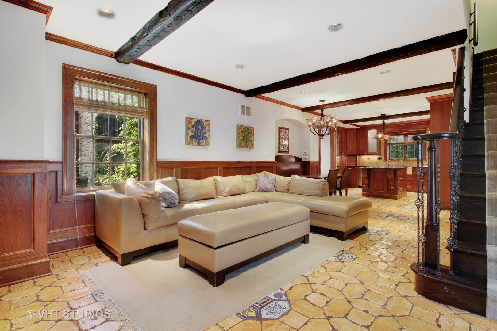 5900 North Kilpatrick Avenue Chicago, IL 60646 - Photo 5 of 21 a living room with furniture and a large window