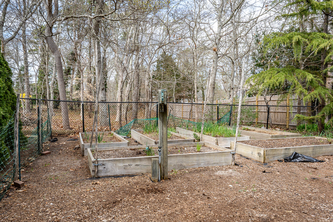45 Sheffield Road Brewster, MA 02631 - Photo 22 of 25 a view of backyard with swimming pool and seating