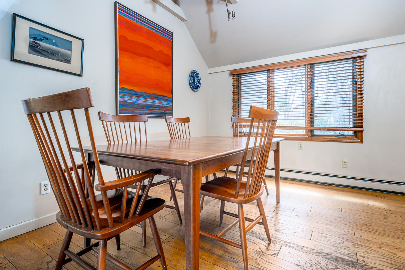 45 Sheffield Road Brewster, MA 02631 - Photo 8 of 25 a view of a dining room with furniture wooden floor and a window