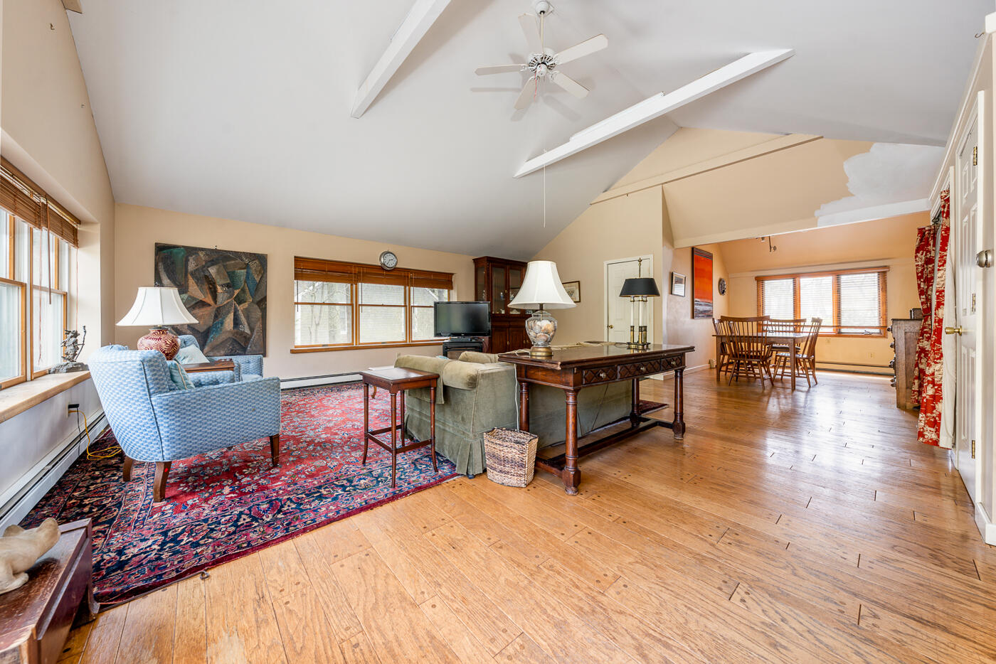 45 Sheffield Road Brewster, MA 02631 - Photo 9 of 25 a living room with furniture and a wooden floor