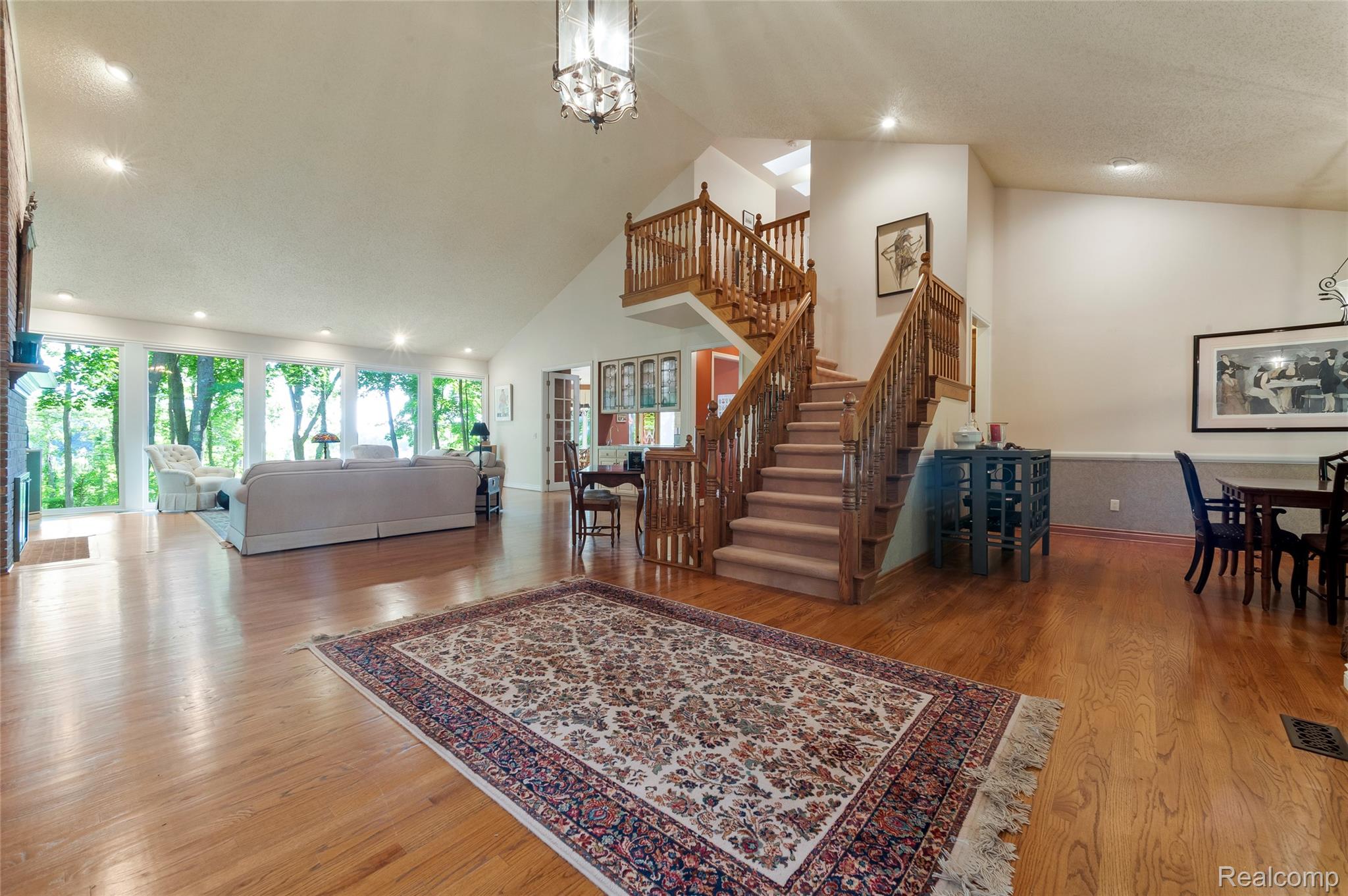 2323 Addaleen Road Highland, MI 48357 - Photo 24 of 70 Grand entryway featuring a prominent staircase