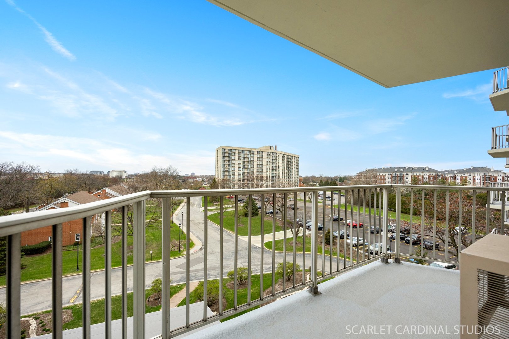 40 North Tower Road, Unit 5B Oak Brook, IL 60523 - Photo 13 of 25 a view of city from balcony