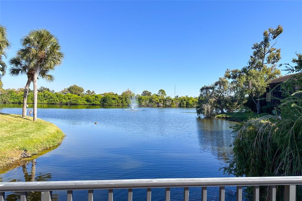 735 South Village Drive, Unit 206 St. Petersburg, FL 33716 - Photo 42 of 45 a view of lake from balcony