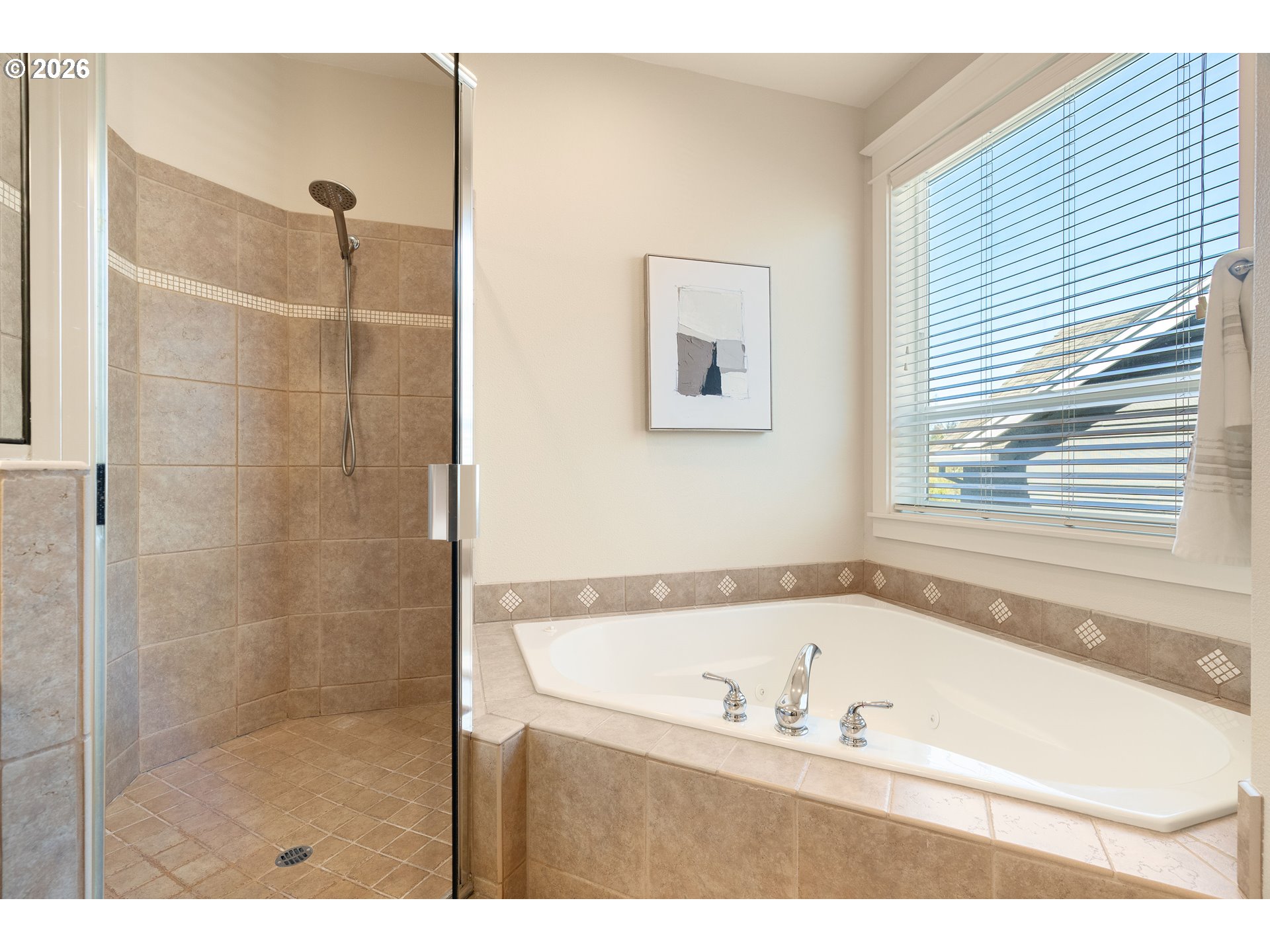 3578 Northwest Gerritz Terrace Portland, OR 97229 - Photo 31 of 47 a bathroom with a bathtub and a shower