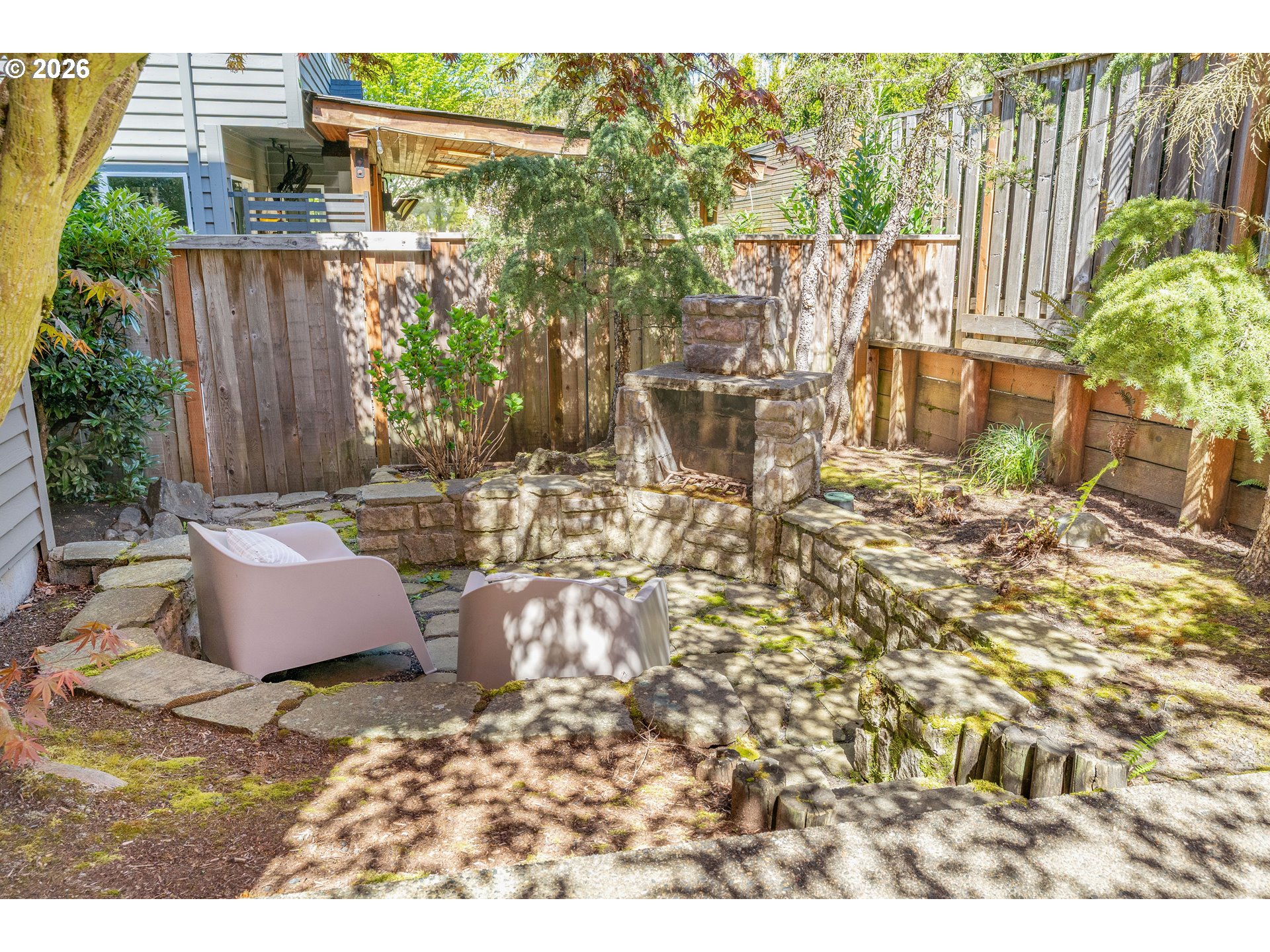 3578 Northwest Gerritz Terrace Portland, OR 97229 - Photo 45 of 47 a wooden bench sitting in front of a building