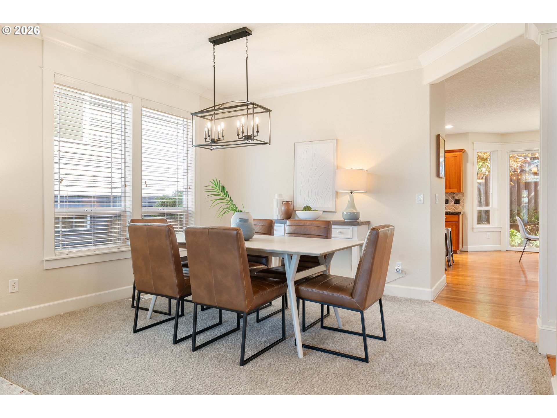 3578 Northwest Gerritz Terrace Portland, OR 97229 - Photo 10 of 47 a dining room with furniture window wooden floor