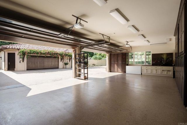 a view of a hall with an empty room