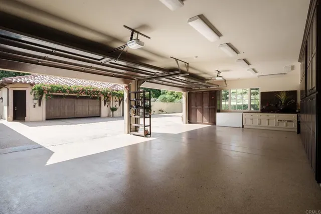 a view of a hall with an empty room