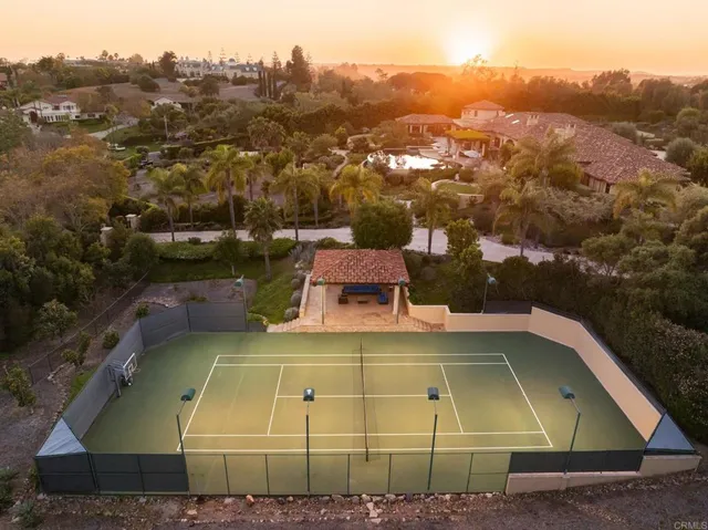 a view of a tennis court