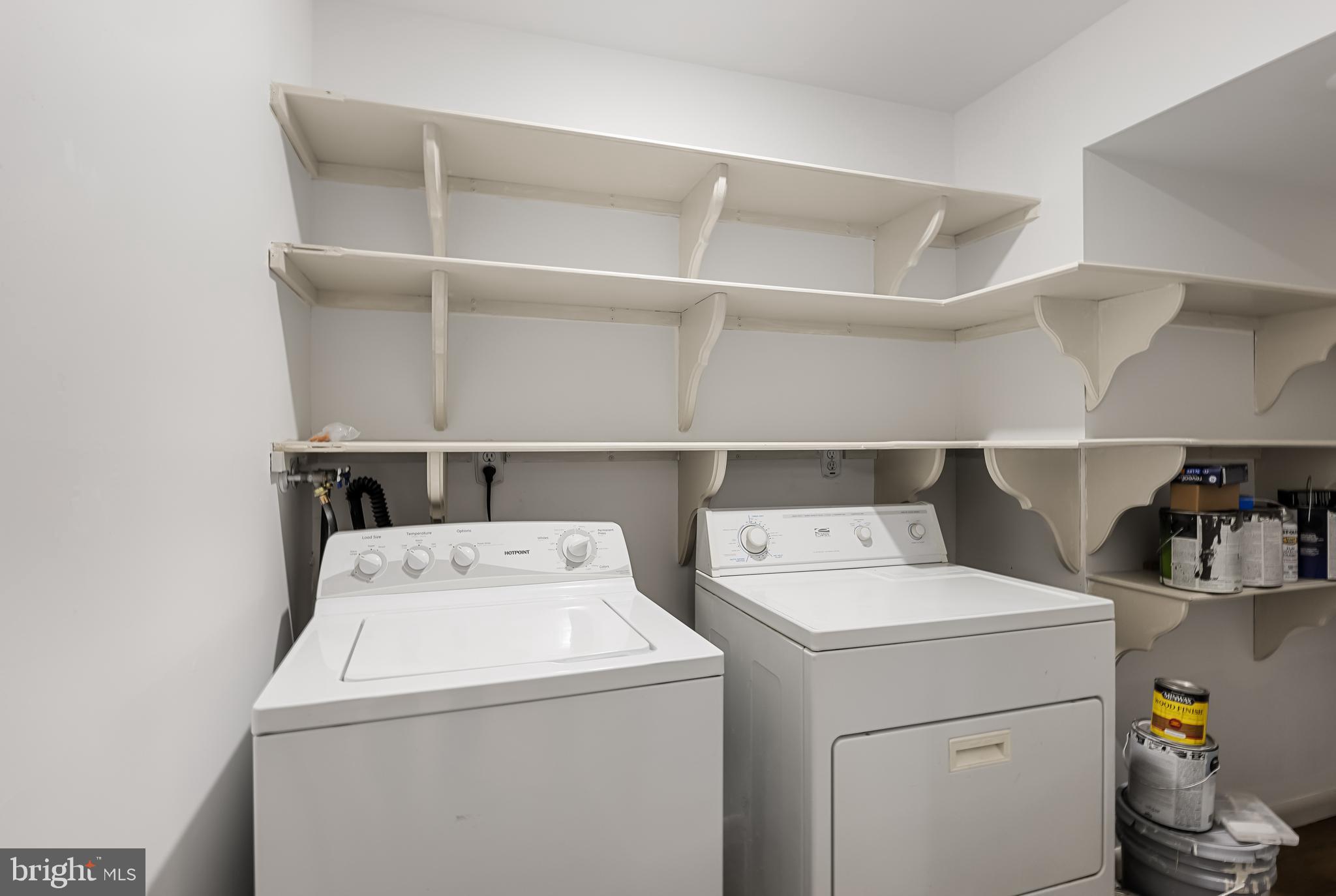 42 Trowbridge Lane, Unit DD Clementon, NJ 08021 - Photo 15 of 28 a utility room with dryer and washer