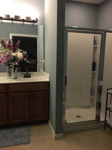 1001 Queens Place Spring Hill, TN 37174 - Photo 12 of 18 Master Bathroom with separate Bathtub and Shower
