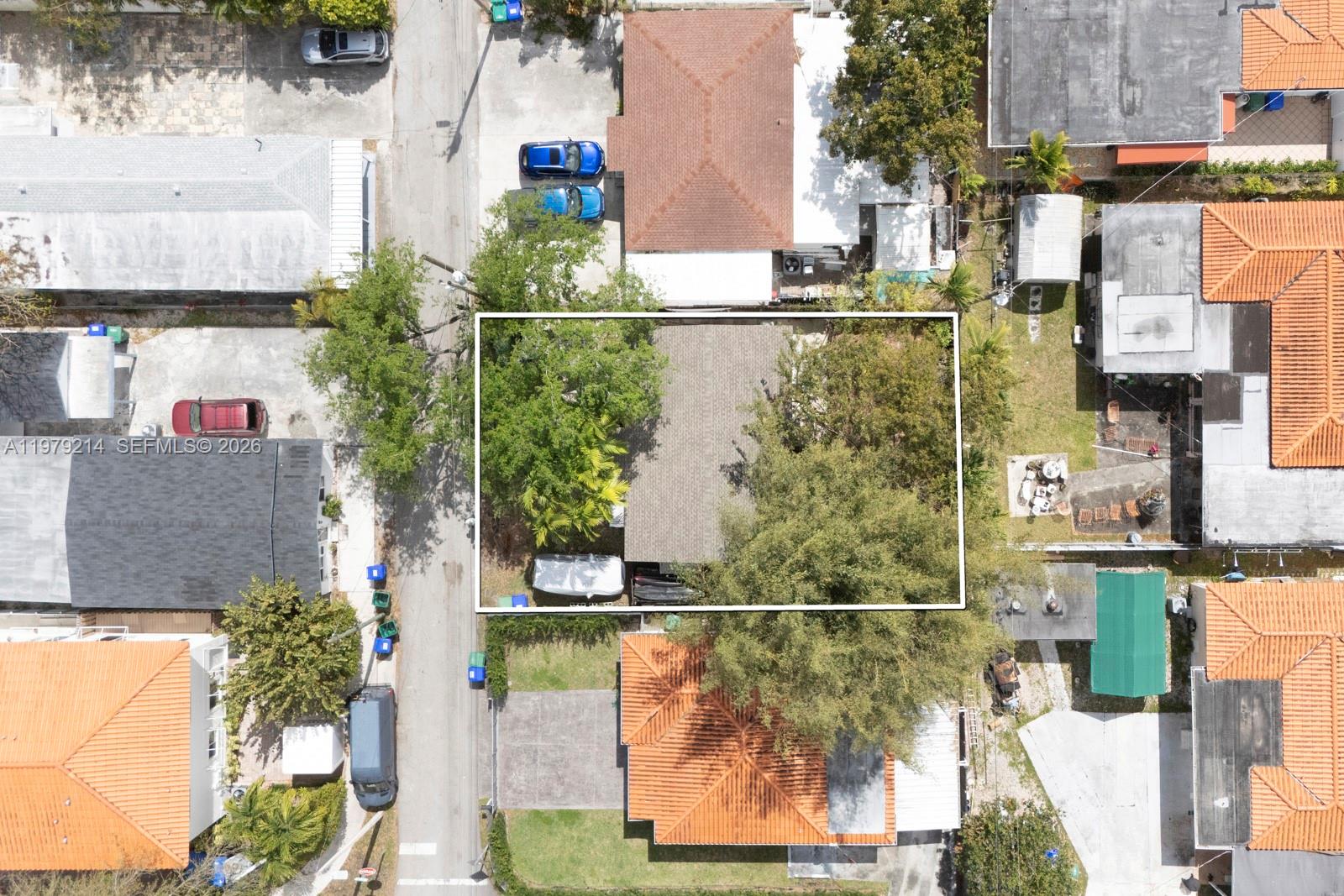 2710 Southwest 28th Court Miami, FL 33133 - Photo 17 of 19 an aerial view of residential houses with outdoor space and swimming pool