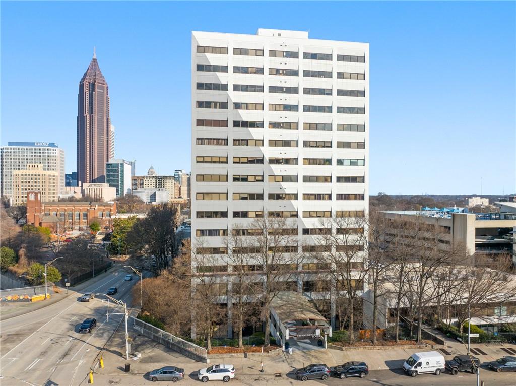 120 Ralph McGill Boulevard Northeast, Unit 405 Atlanta, GA 30308 - Photo 28 of 32 a view of a city with tall buildings