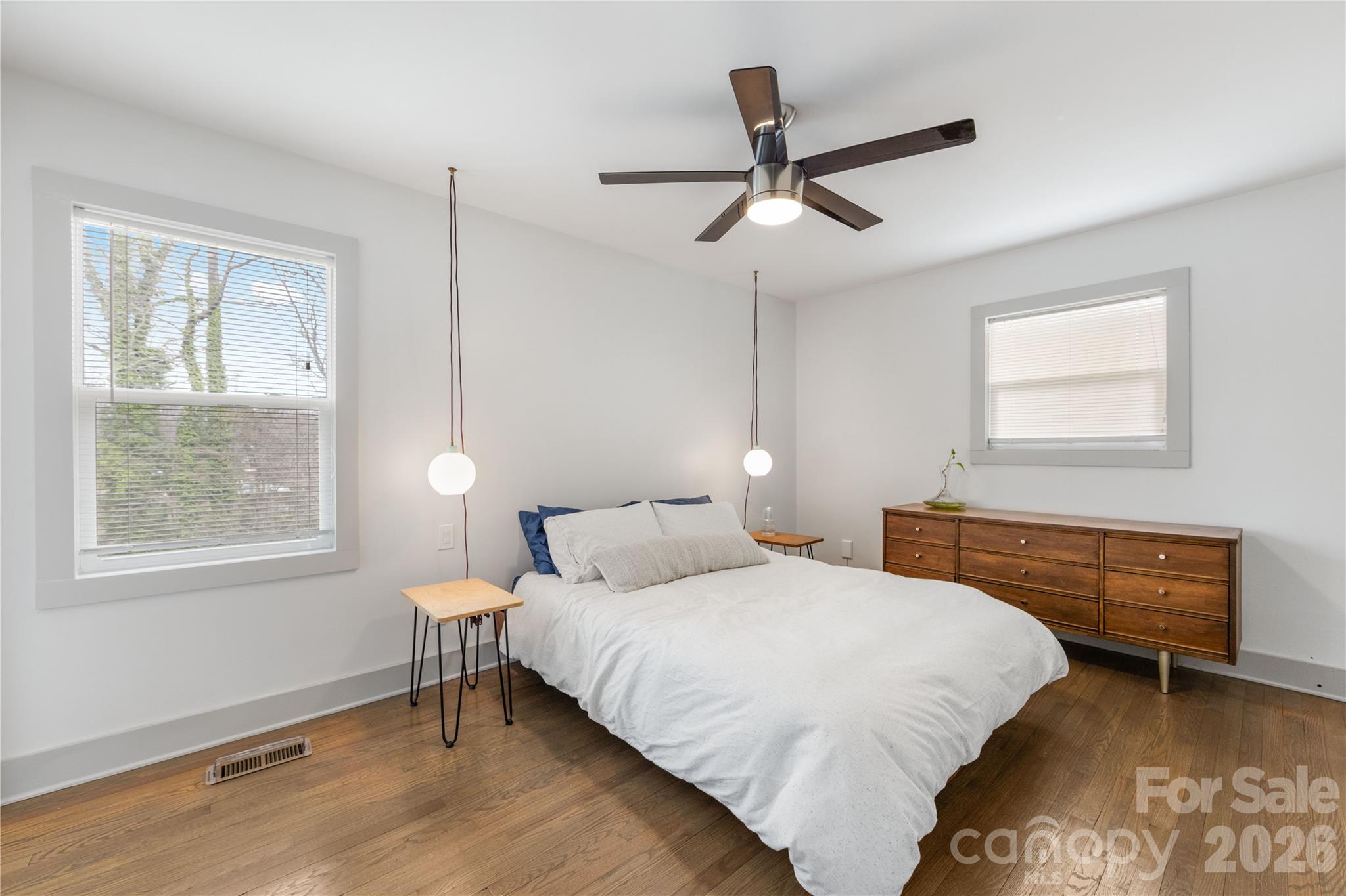 6229 Springfield Drive Charlotte, NC 28212 - Photo 11 of 44 a bedroom with a bed and a window