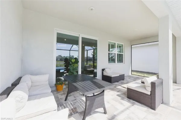 a view of outdoor space with swimming pool