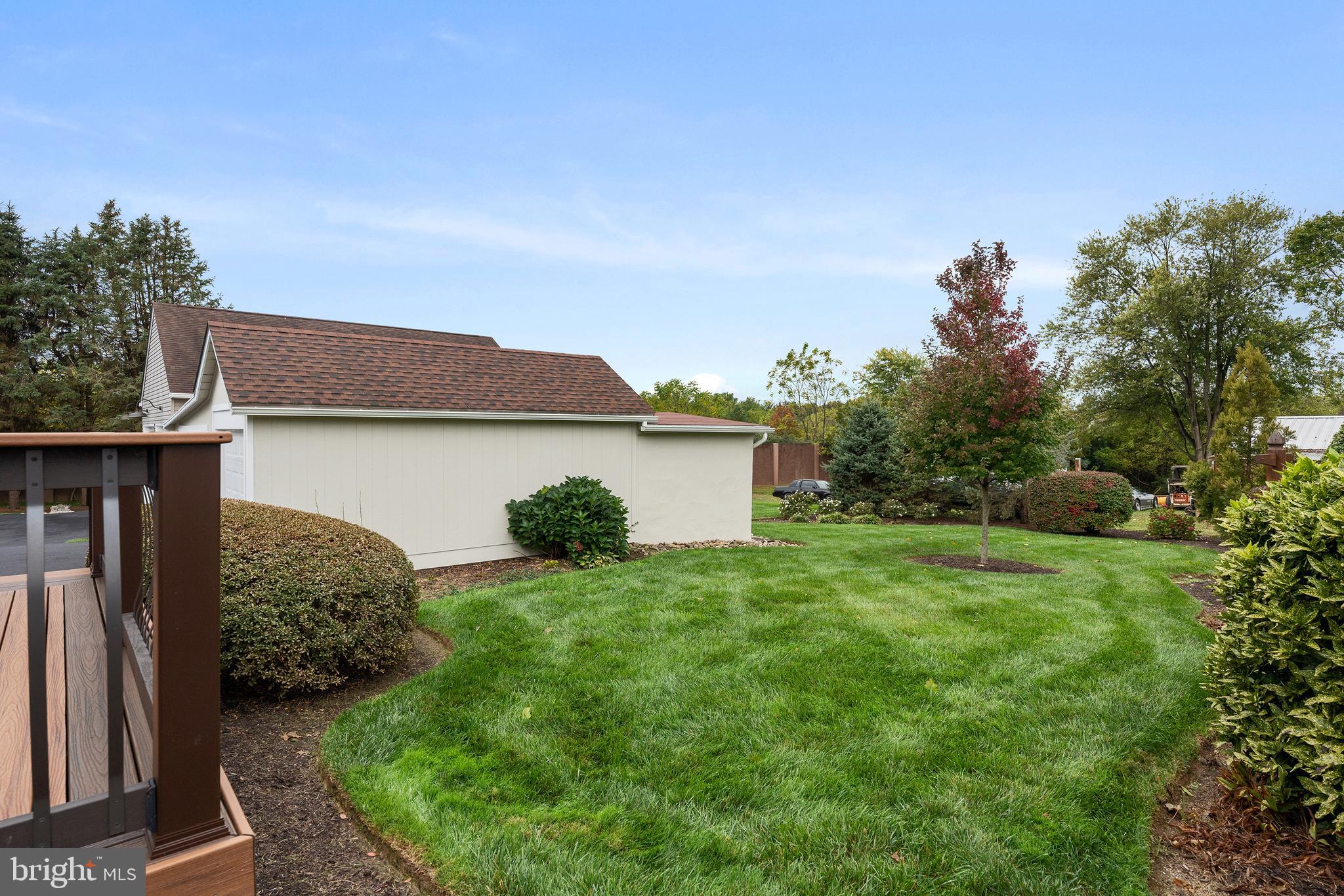 758 North Houcksville Road Hampstead, MD 21074 - Photo 33 of 43 a view of a backyard with plants and a large tree