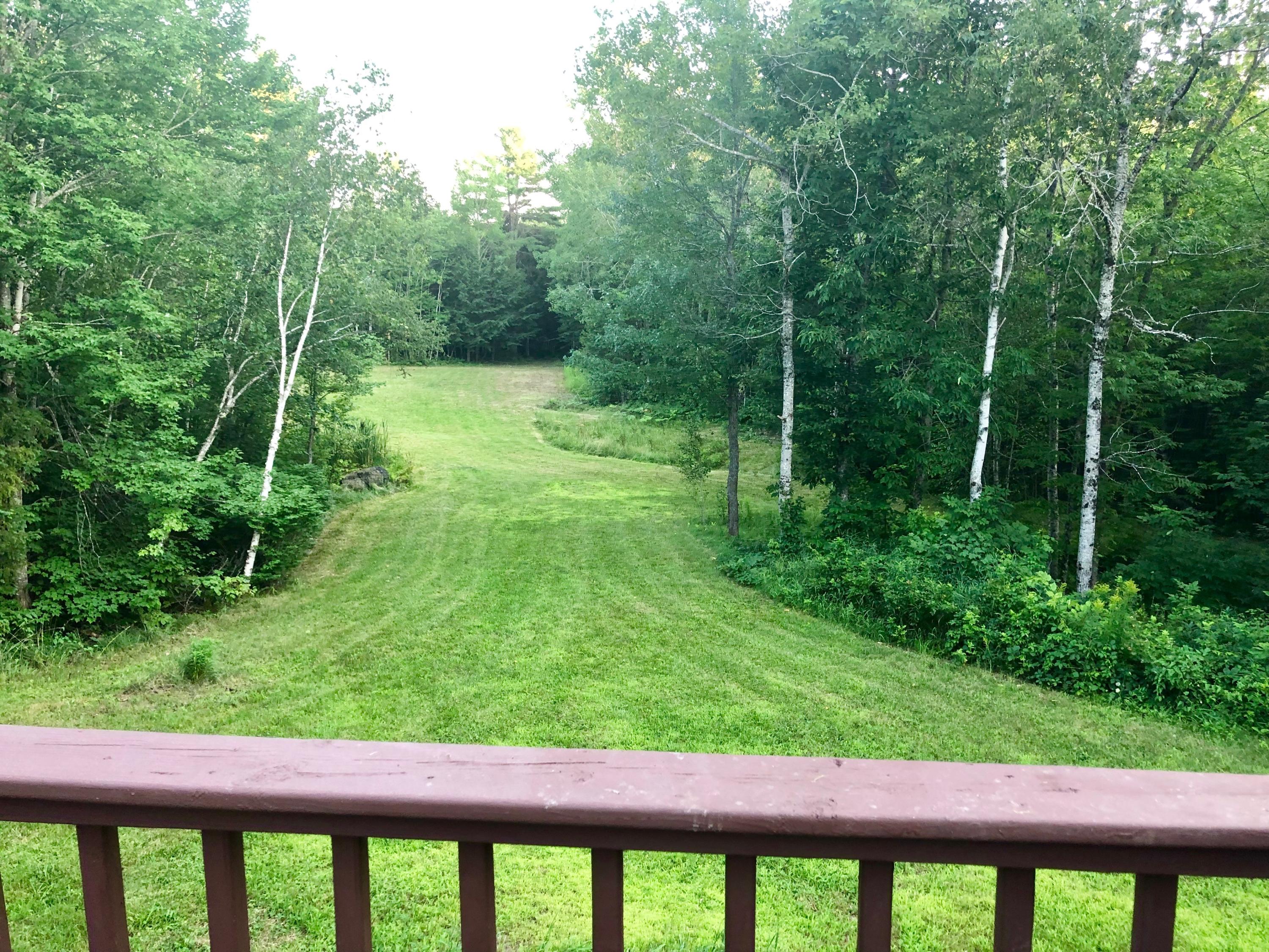 149 Old Town Road Hudson, ME 04449 - Photo 10 of 35 Summer lawn off deck