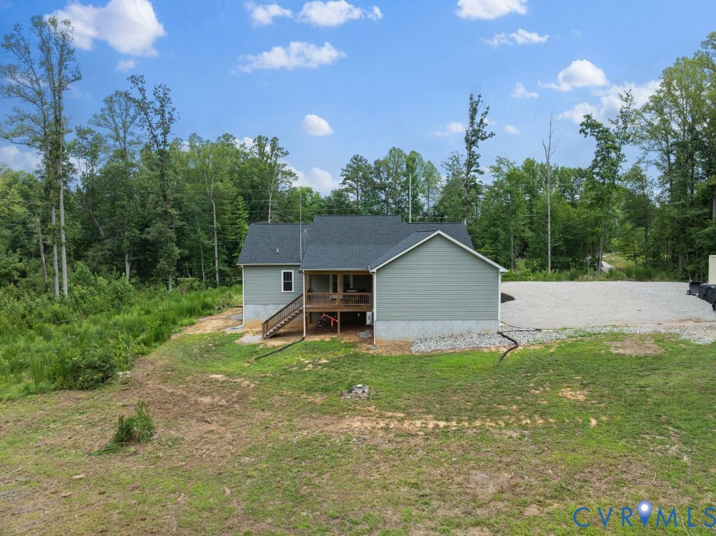 3259 Three Bridge Road Powhatan, VA 23139 - Photo 41 of 43 Contemporary home featuring light gray siding and