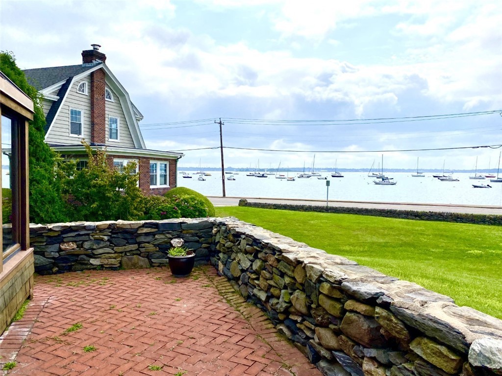 10 Emerson Road Jamestown, RI 02835 - Photo 30 of 31 Patio view towards the bay!