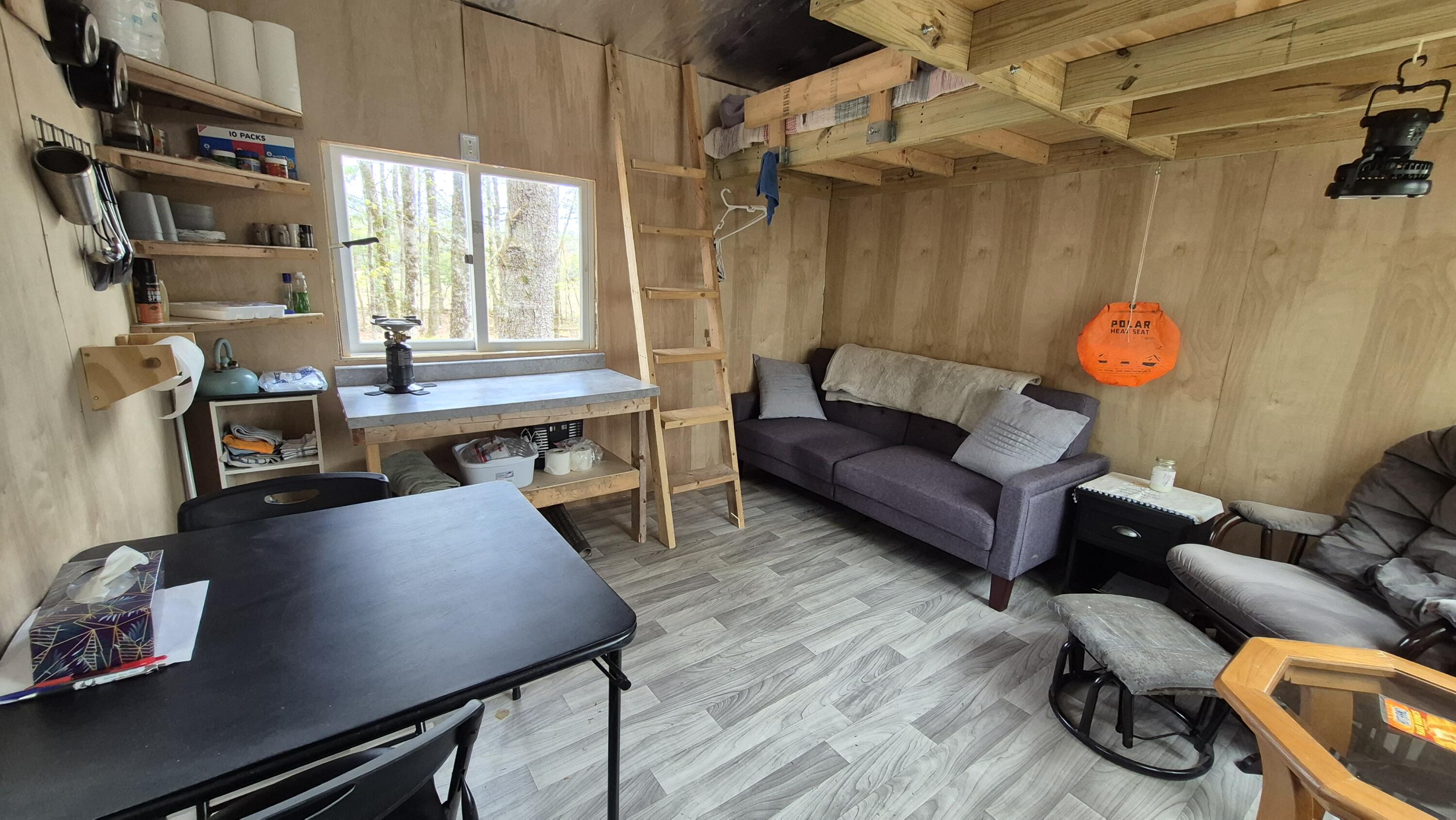 Lot 29 A Hill Road Clinton, ME 04927 - Photo 12 of 27 12 Inside the cabin