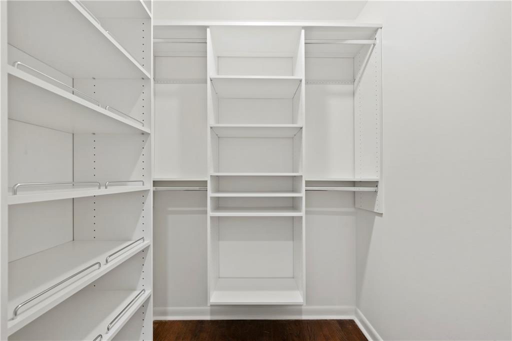 3363 Briarcliff Road Northeast Atlanta, GA 30345 - Photo 26 of 44 a view of walk in closet with empty racks