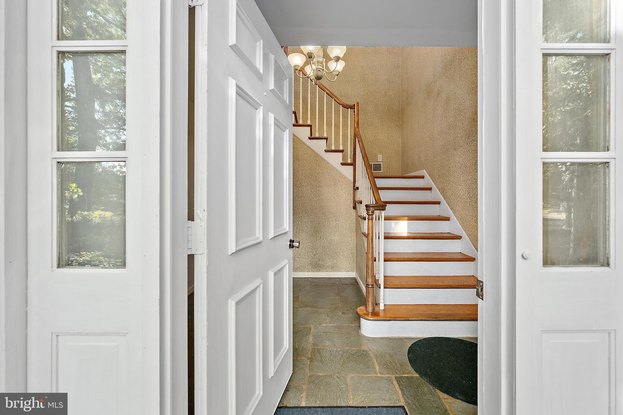 6181 Rockawalkin Road Salisbury, MD 21801 - Photo 5 of 65 a view of entryway with wooden floor and windows