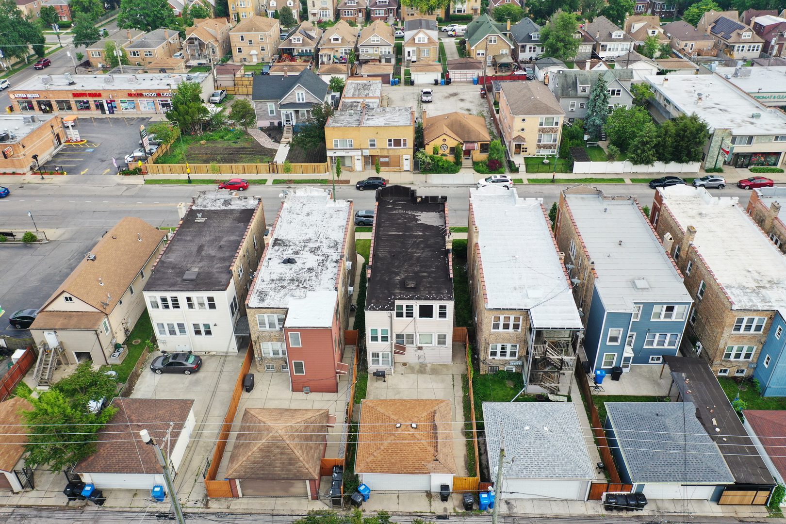 6024 West Addison Street Chicago, IL 60634 - Photo 8 of 11 an aerial view of a city