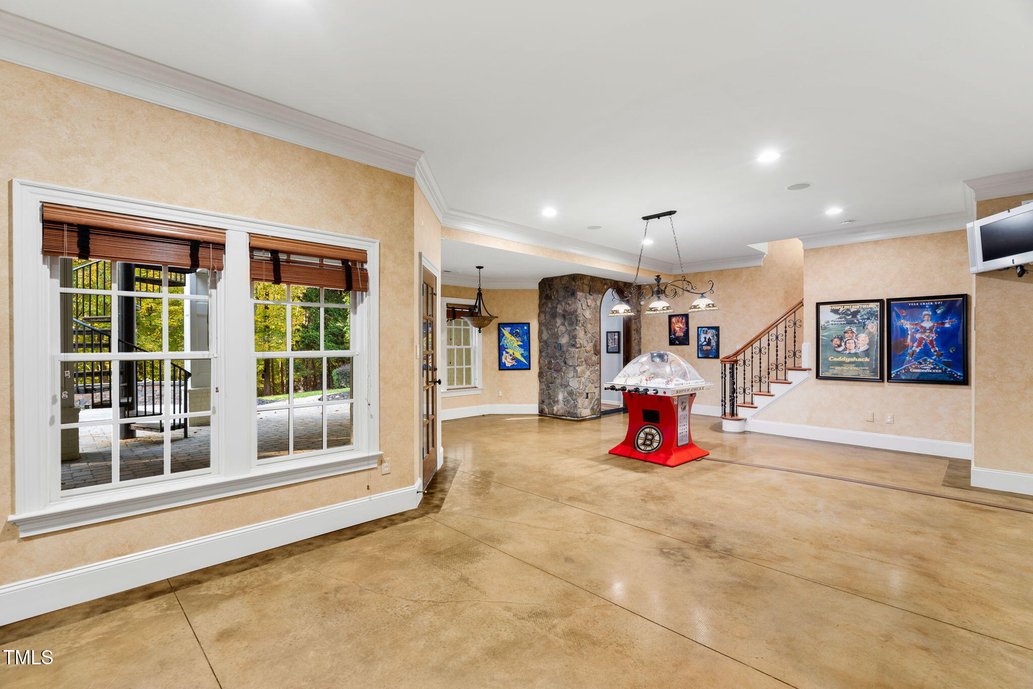 11201 Jonas Ridge Lane Raleigh, NC 27613 - Photo 56 of 79 Basement Pool Room Arcade