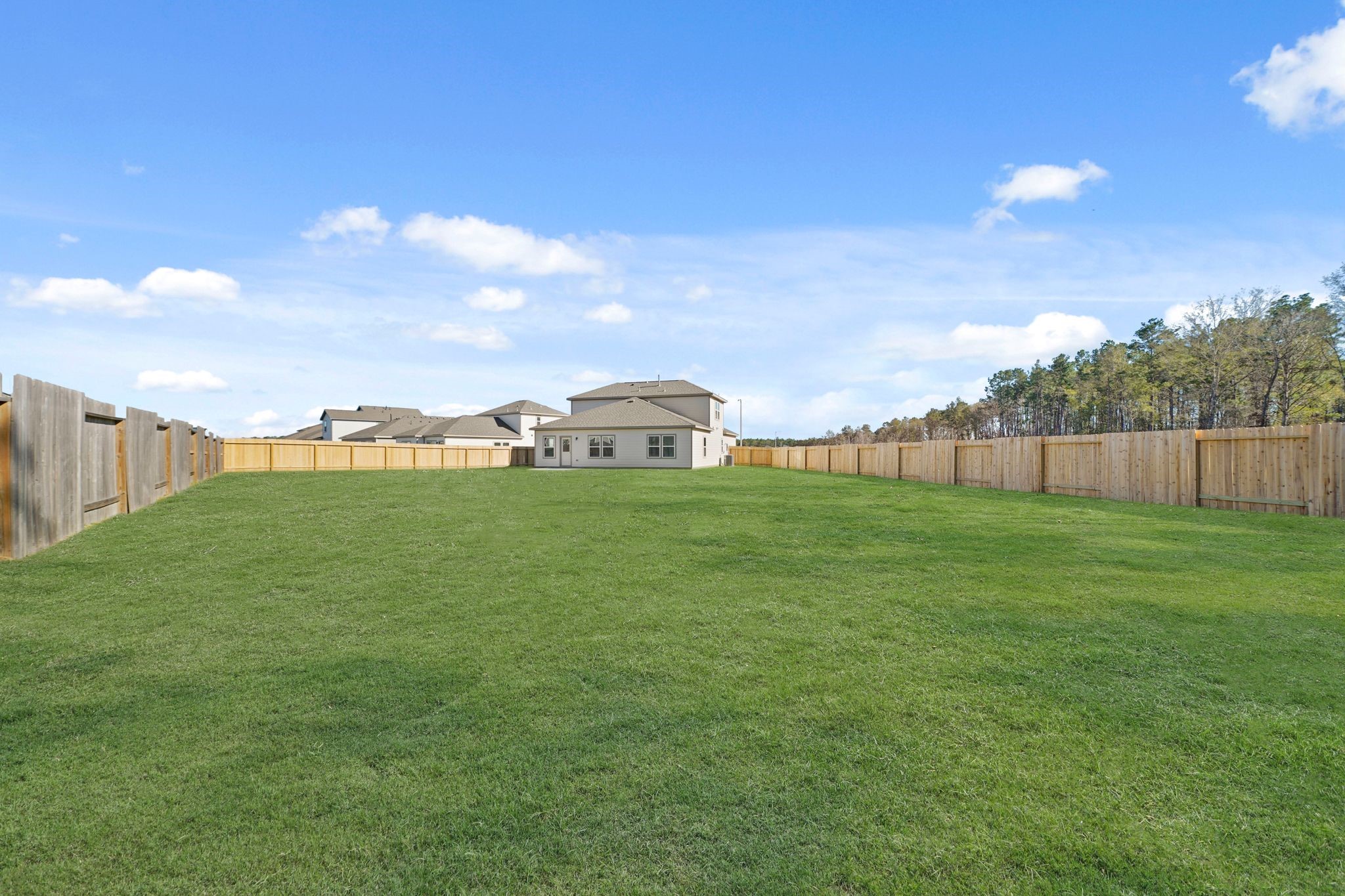 9798 Caney Bend Road Conroe, TX 77303 - Photo 4 of 27 a view of a field with tree in the background