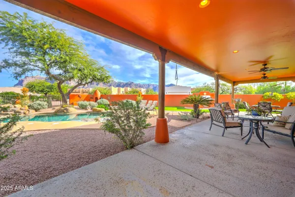 a view of a swimming pool