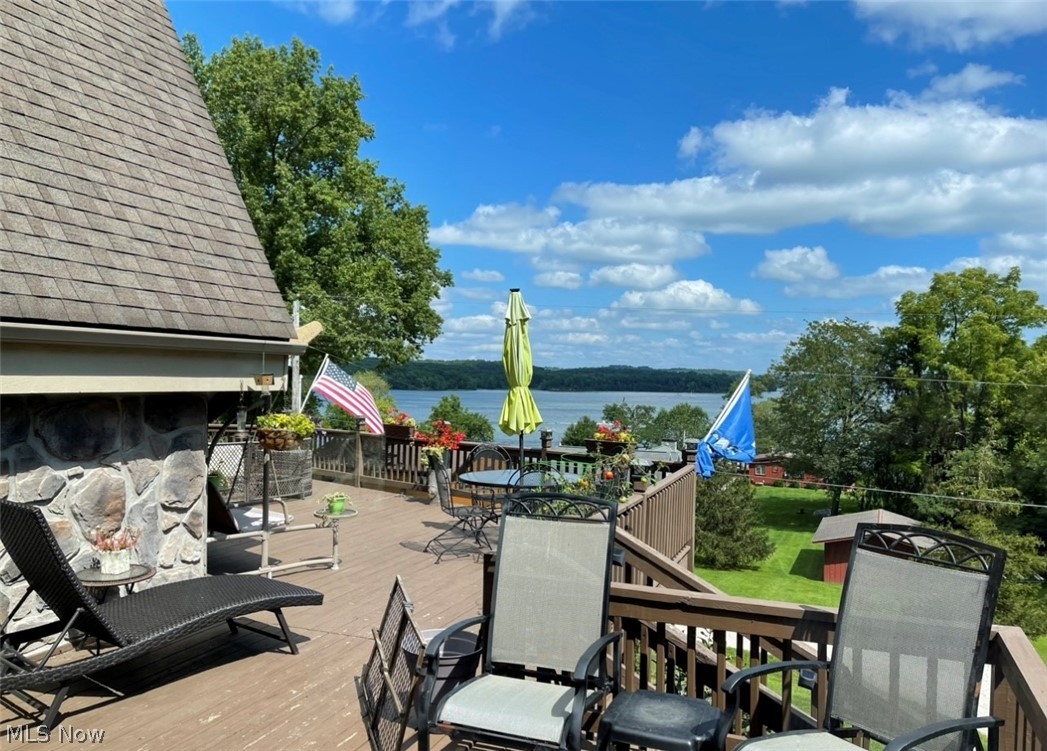 55265 Jim Ball Road Senecaville, OH 43780 - Photo 43 of 44 Deck with a water view