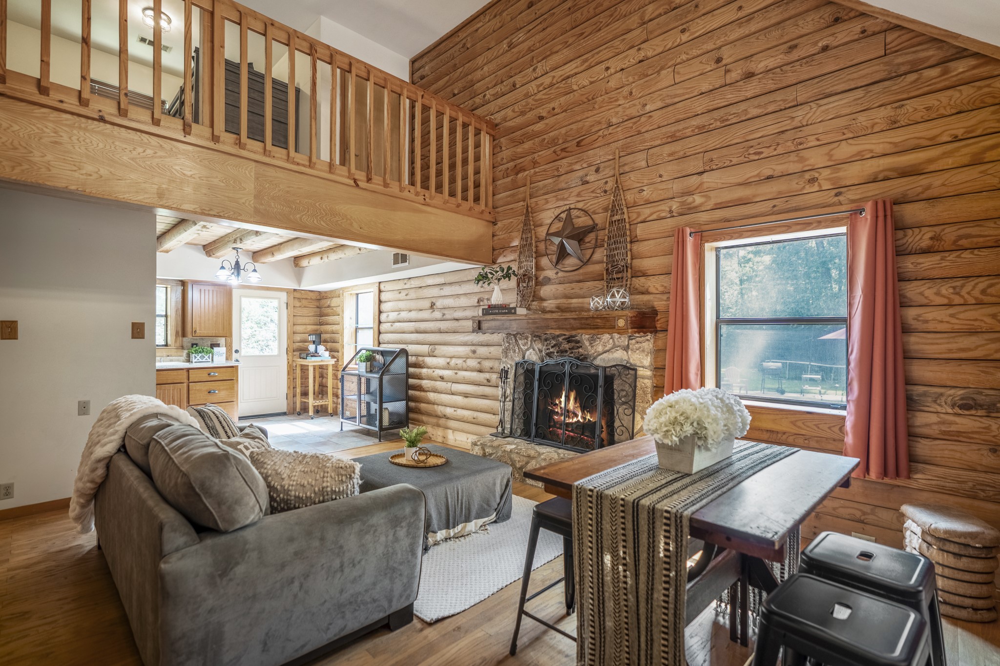 31370 Lazy Ridge Drive Waller, TX 77484 - Photo 11 of 43 Wood burning fireplace to cozy up with!